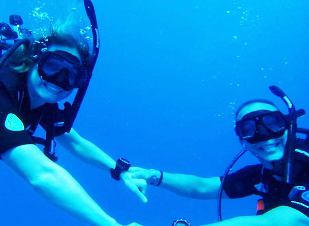 Padi Diver training in St Kitts